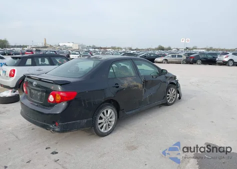 2009 Toyota Corolla S z USA, uszkodzony, nr VIN 1NXBU40E69Z139910